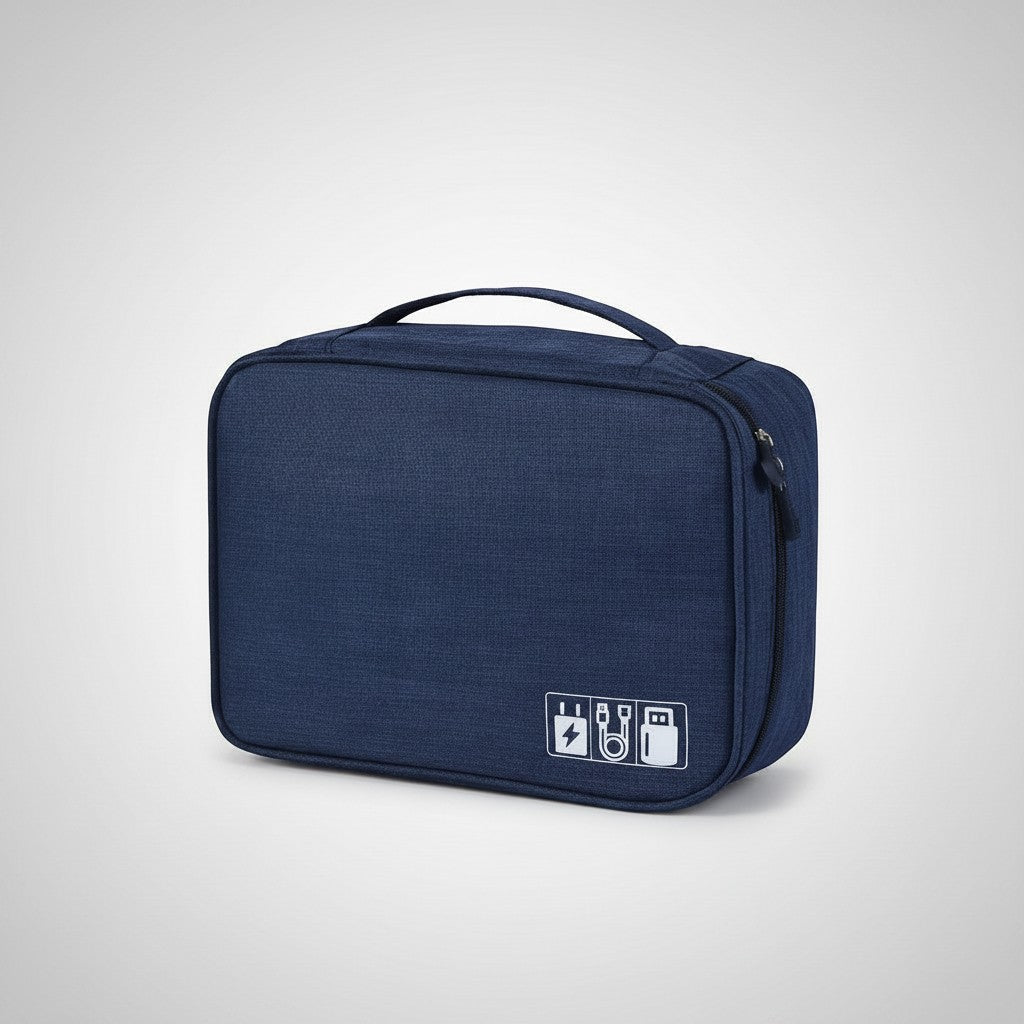 CordNest travel tech organizer cable and charger storage bag