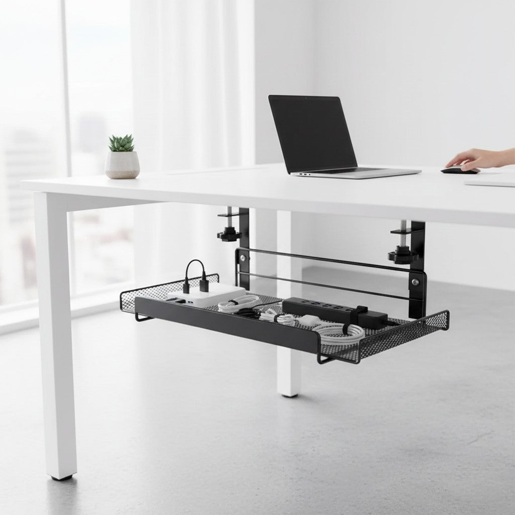 CordNest Under-Desk Cable Management Tray