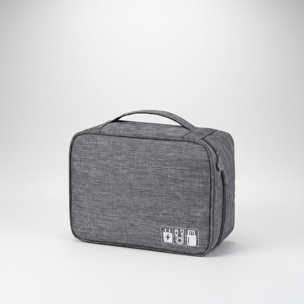 CordNest travel tech organizer cable and charger storage bag