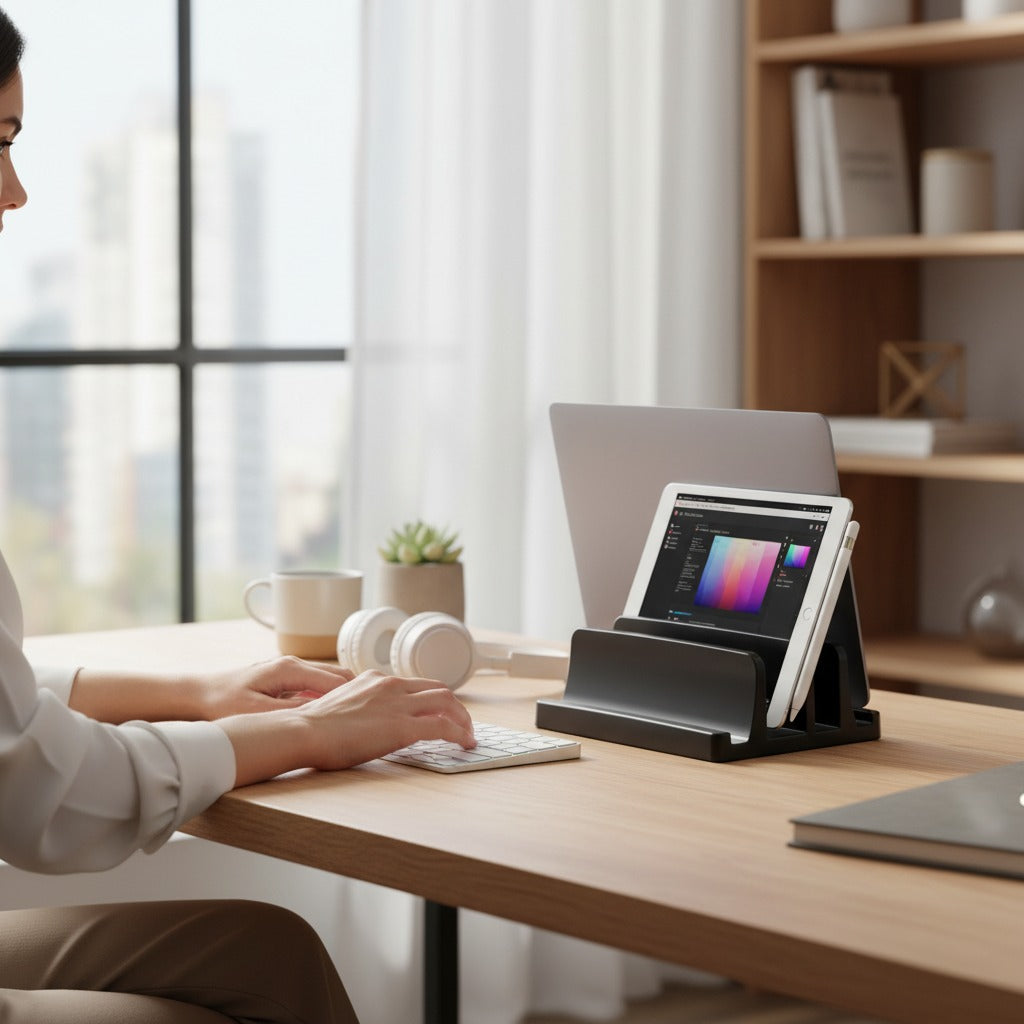 CordNest Vertical Laptop Stand