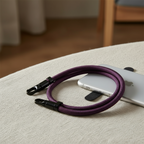 Plum phone wrist strap
