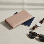 Blush travel tech wallet