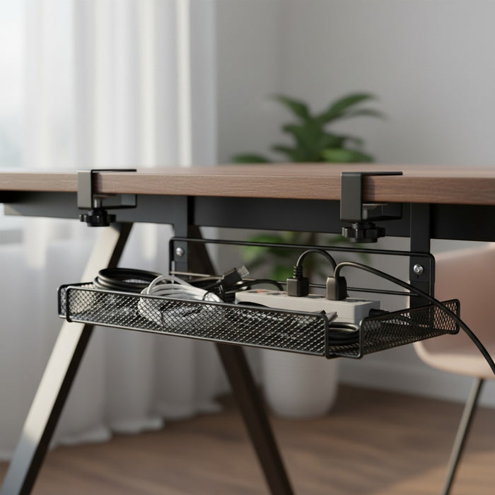CordNest Under-Desk Cable Management Tray