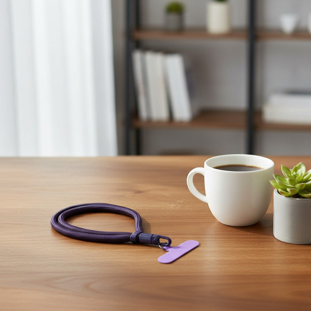 CordNest phone wrist strap for hands-free phone carrying